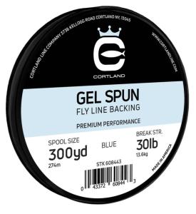 Cortland Gel Spun Backing Blue