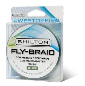 Shilton Fly Braid Backing Olive 30lb
