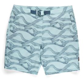 Simms Seamount Shorts Kelp Blue Glow