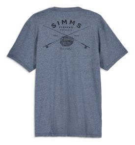Simms Classic Tackle T-Shirt Athletic Heather