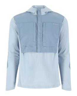Simms Latitude BiComp Hoody Steel Blue Albacore