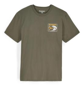 Simms Locals Bass Shop T-shirt Loden