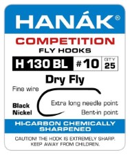 Hanak Dry Fly H 130 BL Hooks 25 pc