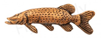 Bronze Pewter Pike Pin
