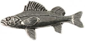 Pewter Perch Pin 
