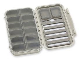 C&F Dry Dropper Fly Case Off-White | Large - CF-3305DD+