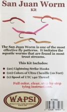San Juan Worm Fly Tying Kit