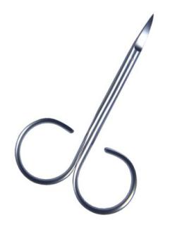 Petitjean Scissors Small Curved Large Ears