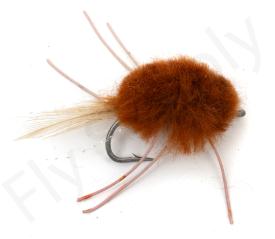 Euro Flies Crab Fly Brown #2