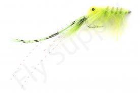 Euro Flies Shadow Shrimp Chartreuse #6