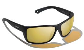 Bajio Bales Beach Black Matte Yellow Glass