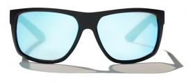 Bajio Boneville Black Matte Blue Mirror Glass