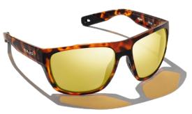Bajio Las Rocas Brown Tort Matte Yellow Mirror Glass