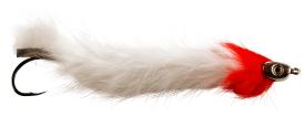 Catchy Flies - CF 145 RH - Pike White Red #3/0