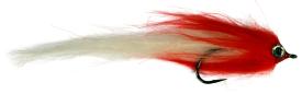 Catchy Flies - CF 203 - Piker Red/White #6/0