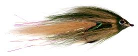 Catchy Flies - CF 210 - Pikebuck Olive/Tan #6/0