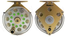 ATH Gallatin 3 - #7/9 Reel Silver/Gold Incl 2 Spare Spools - DEMO MODEL