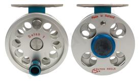 Dutch Reels Dutch 1 - #3/5 Silver Blue Special Edition Reel - Collectors Item
