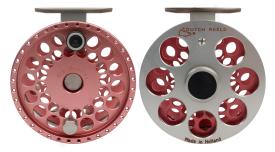 Dutch Reels Rio Grande #7/9 Silver/Pink Special Edition Reel - Collectors Item
