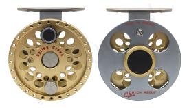 Dutch Reels Spring Creek - #3/5 Titanium/Gold Special Edition Reel - Collectors Item