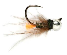 Fulling Mill Orange Tag Silver Jig Barbless #20c