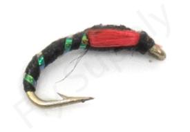 Euro Flies Deep Buzzer Black/Orange #8