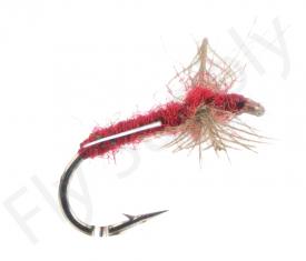 Euro Flies CdC Spinner Red #14