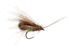 Fulling Mill McPhail Bubble Wing Caddis Grannom Barbless #16