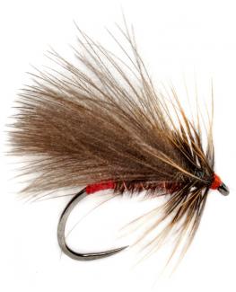 Fulling Roza Red Butt Caddis Barbless #14