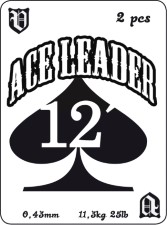Vision ACE Tapered Leader 12ft - 2 pieces