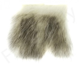 American Opossum Fur Patch Large