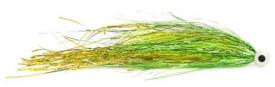 Bauer's Pike Tube UV Green Gold For Wiggle Tail