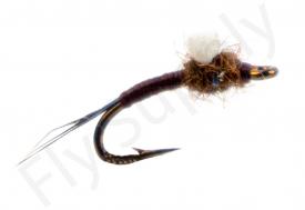 Euro Flies Chocolate Foam Emerger #20