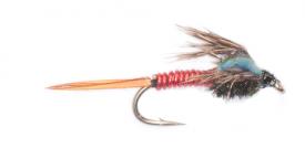 Euro Flies Copper John Flashback Red #12 
