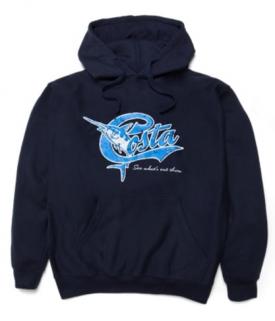 Costa Retro Hoody Navy Size XXL