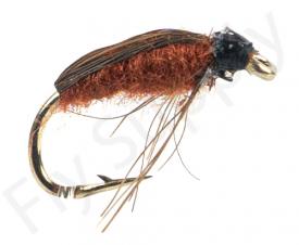 Euro Flies Deckon Beetle Brown #12