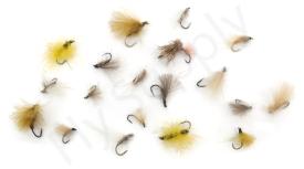 Euro Flies & Fulling Mill CDC Fly Selection 20 Flies No25