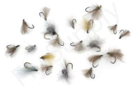 Euro Flies & Fulling Mill CDC Fly Selection 20 Flies No5