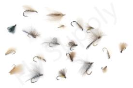 Euro Flies & Fulling Mill CDC Fly Selection 20 Flies No7