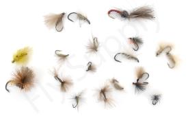 Euro Flies & Fulling Mill CDC Fly Selection 20 Flies No9