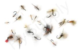 Euro Flies & Fulling Mill Dry Fly Selection 20 Flies No3