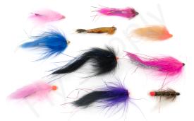 Euro Flies & Fulling Mill Salmon & Steelhead Tubes Set 10pc No10