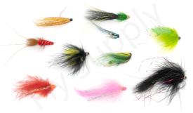 Euro Flies & Fulling Mill Salmon & Steelhead Tubes Set 10pc No11