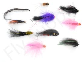 Euro Flies & Fulling Mill Salmon & Steelhead Tubes Set 10pc No5