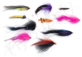 Euro Flies & Fulling Mill Salmon & Steelhead Tubes Set 10pc No7