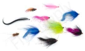 Euro Flies & Fulling Mill Salmon & Steelhead Tubes Set 10pc No8