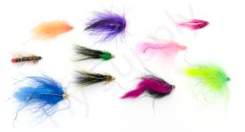 Euro Flies & Fulling Mill Salmon & Steelhead Tubes Set 10pc No9