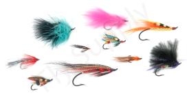 Euro Flies & Fulling Mill Salmon Flies Selection 10pc No13