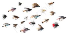 Euro Flies & Fulling Mill Wet Fly Selection 20 Flies No17