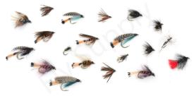 Euro Flies & Fulling Mill Wet Fly Selection 20 Flies No18